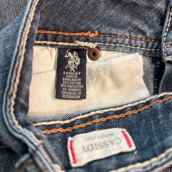 U.S. Polo Assn. Cassidy Jeans Bootcut Size 3 Short EUC - Picture 9 of 10